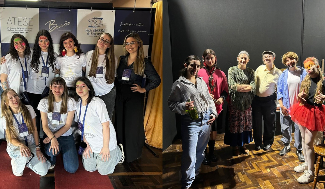 Estudantes do Colégio Sinodal da Paz representam a instituição na 47ª Amostra de Teatro Estudantil da Rede Sinodal